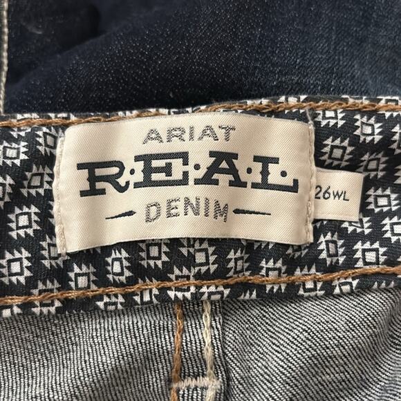 Ariat REAL Women's Perfect Rise Rascal Bootcut Jeans Size 26WL (26x35) - Picture 9 of 13